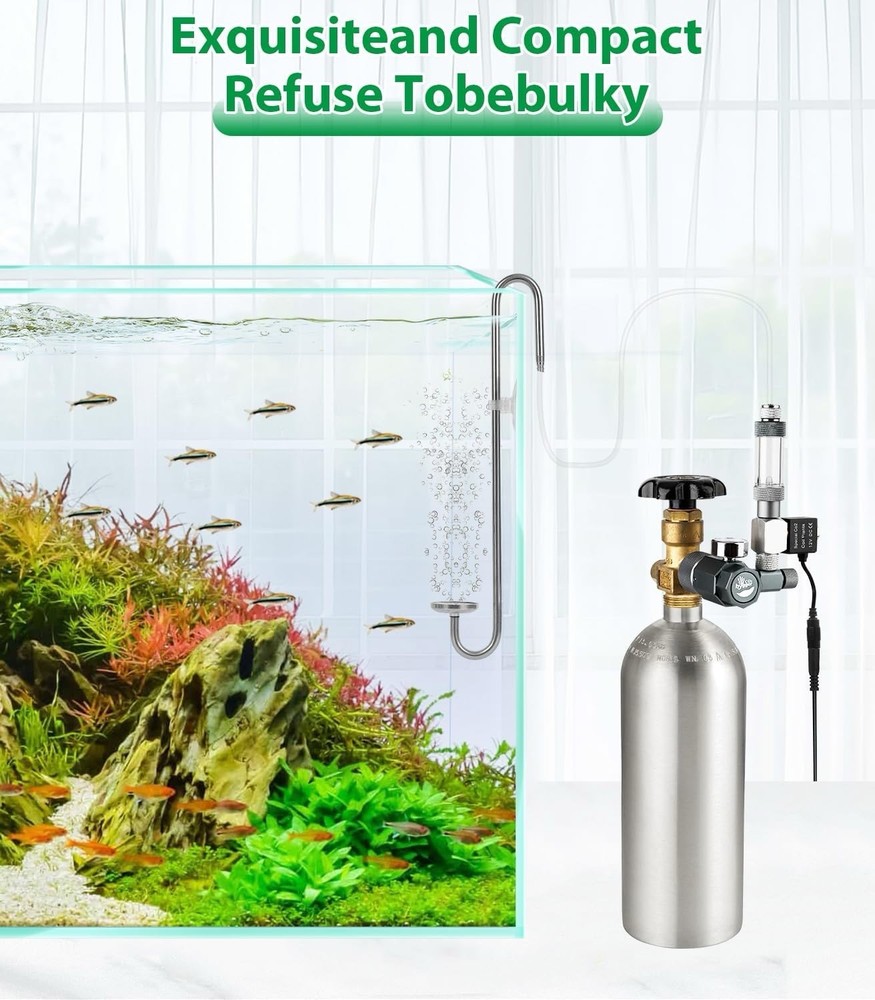 Aquarium Co2 Regulator, Mini CO₂ System