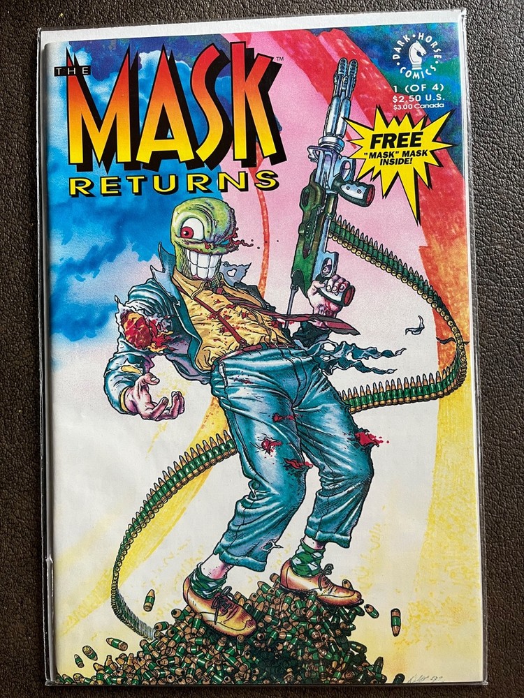 The Mask, assorted raw comics, fine to very fine