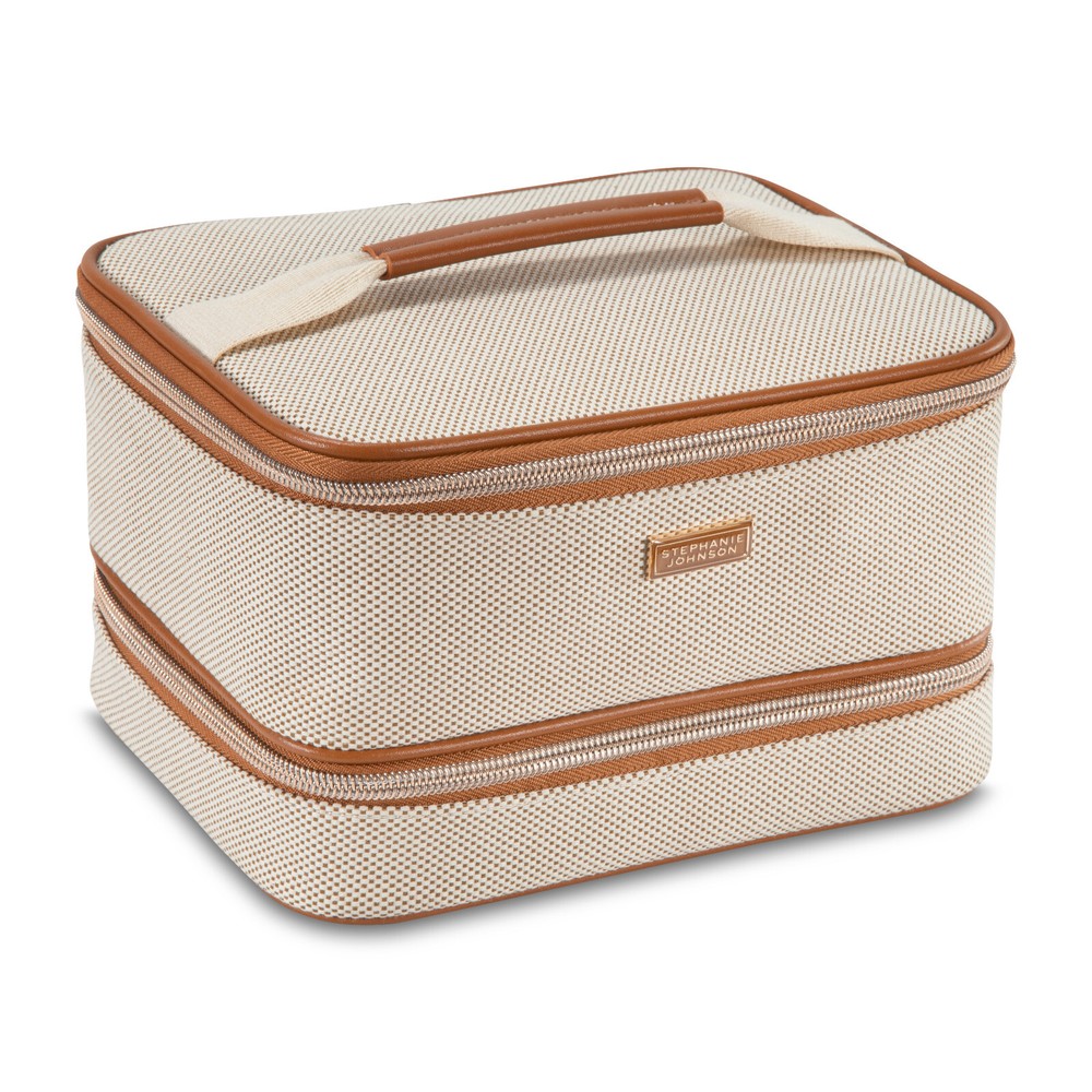 Stephanie Johnson Topea Jenny Ivory Train Case