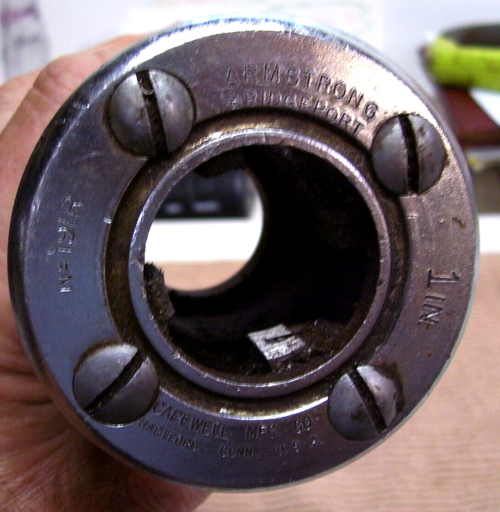 Armstrong Bridgeport Pipe threader 1 Inch, 191R, Nice