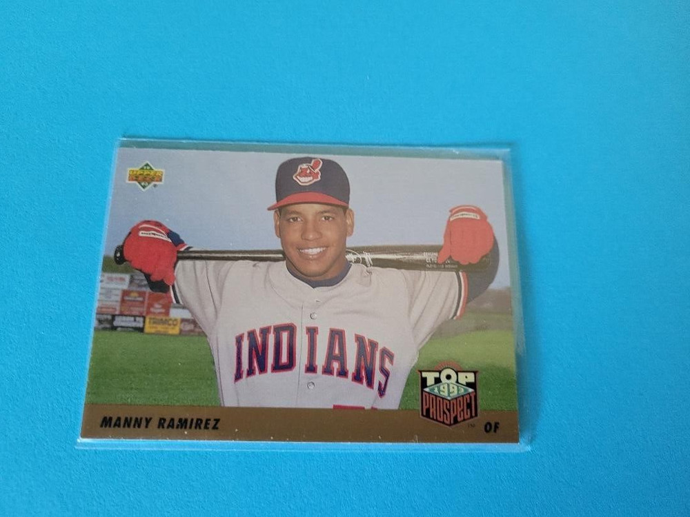 !!!       MANNY RAMIREZ  UPPER DECK  BASEBALL ROOKIE  CARD $$