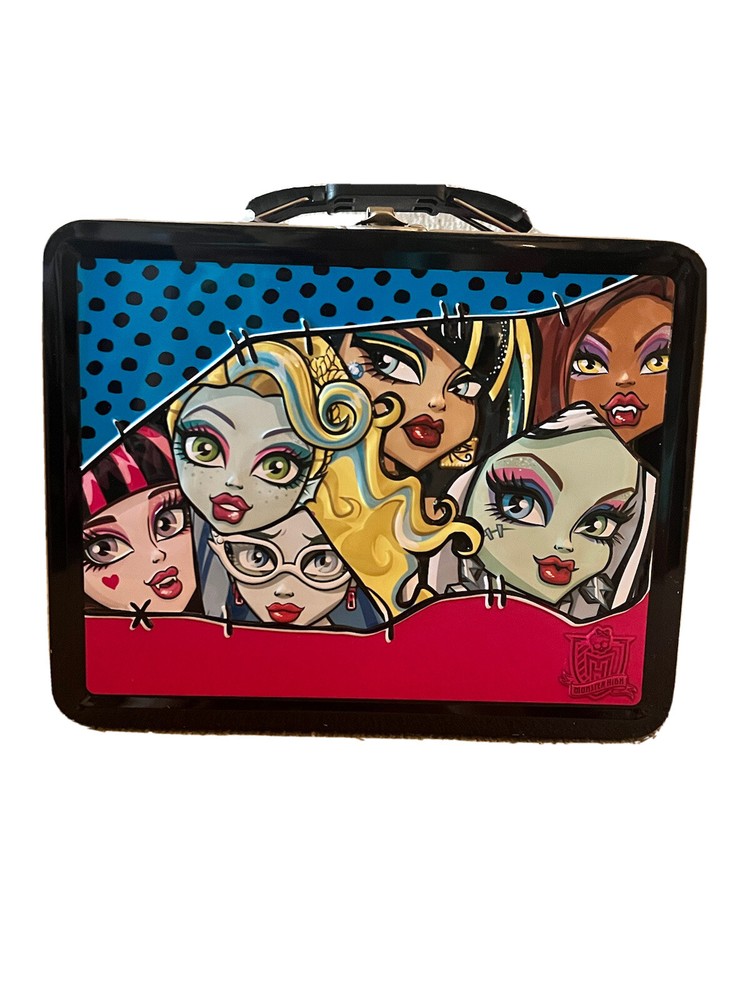 monster high tin box vintage