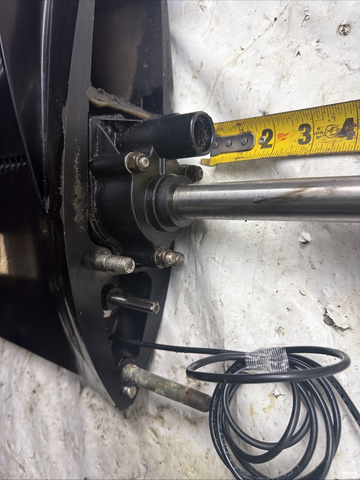 USED 135/150/175/200 hp MERCURY OUTBOARD LOWER UNIT Freshwater Low Hours