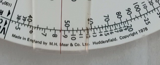 M.H. Mear & Co. COMPREHENSIVE Conversion Circular Calculator, England -I