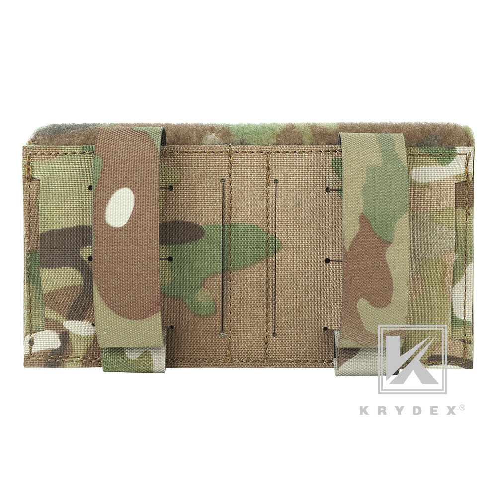 KRYDEX Tactical Shot Shell Ammo Pouch Removable Elastic Pack MOLLE / Belt Mount