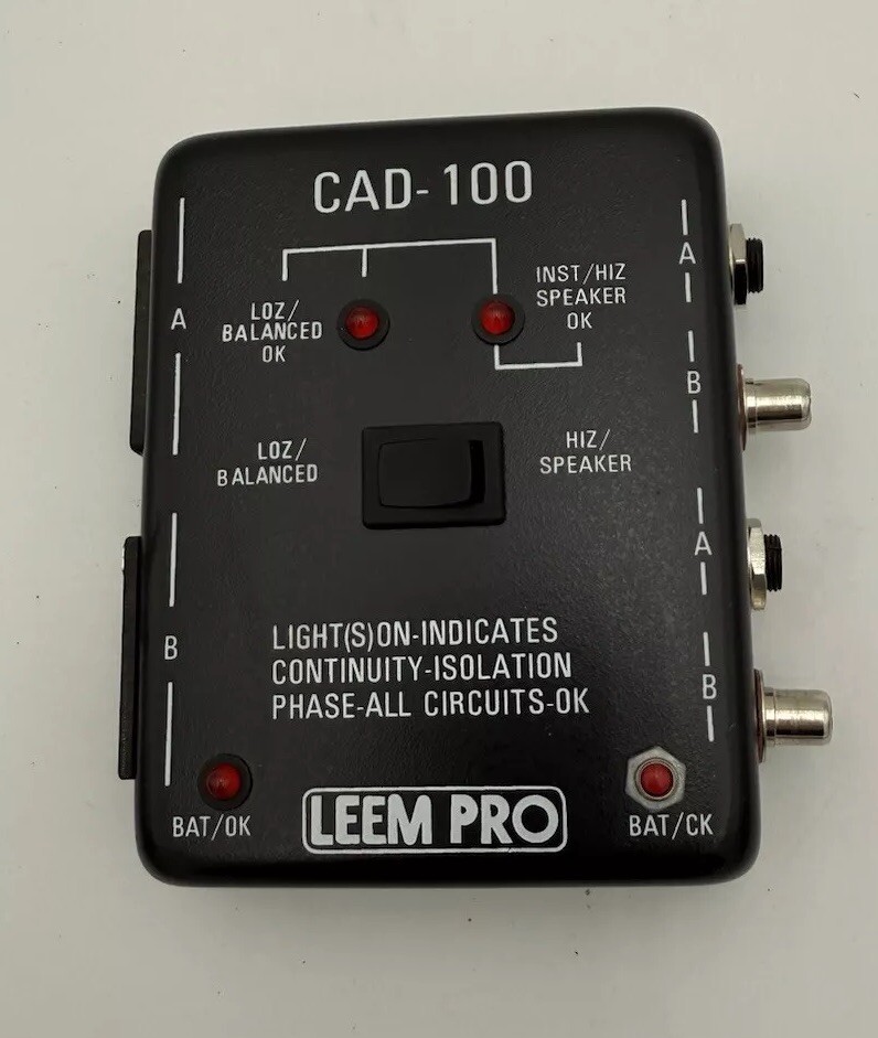 Cable tester by Leem Pro CAD-100