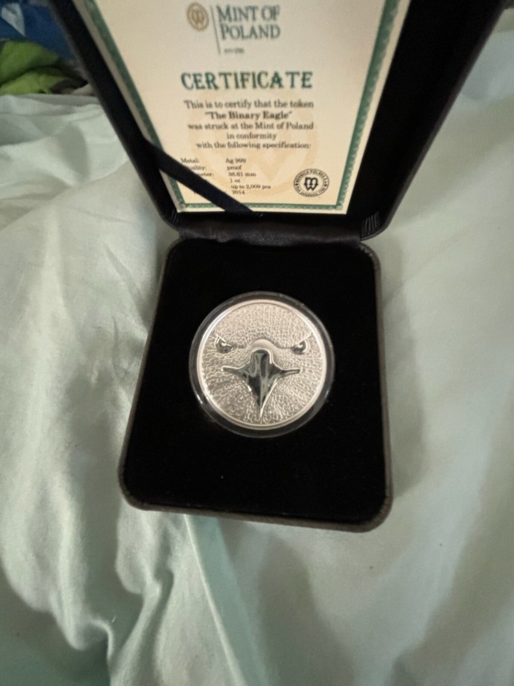 Sol Noctis Binary Eagle 2014  Mint of Poland