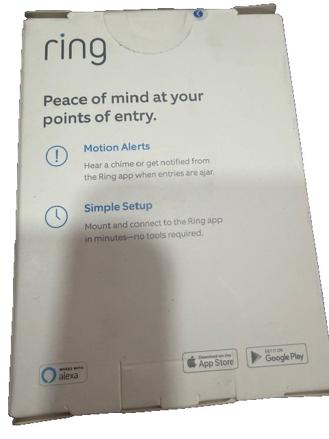 Ring Contact Sensor, Wireless Sensor for Ring Alarm