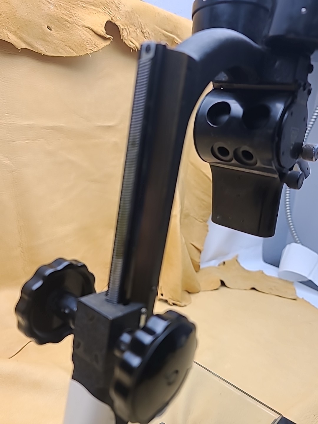 Antique Bausch & Lomb Metallurgical Microscope w/ Illuminator Scientific Lab