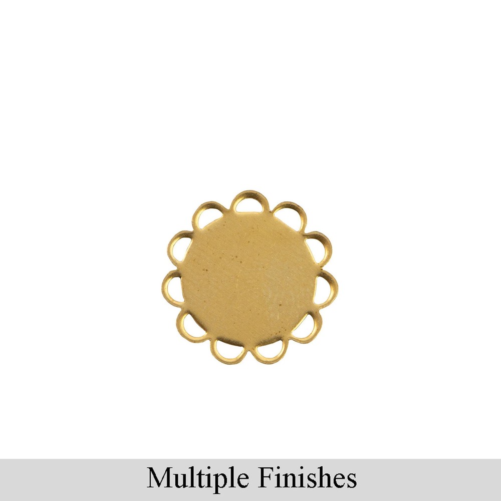9mm Flat Pad Lace Edge Round Setting (16)