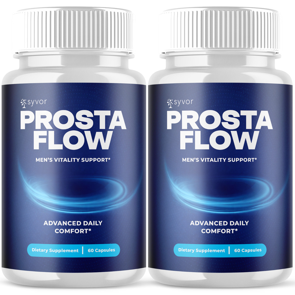 (2 Pack) Prosta Flow Advanced Prostate & Bladder Support ProstaFlow 120 Capsules