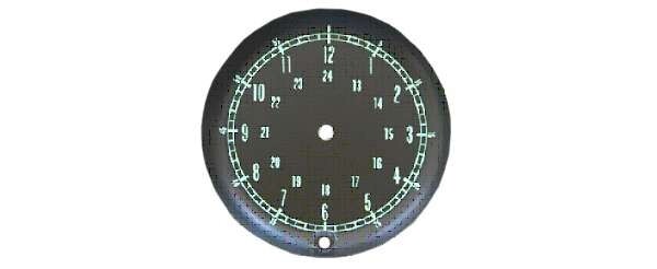 1965-1967 Corvette Face Clock