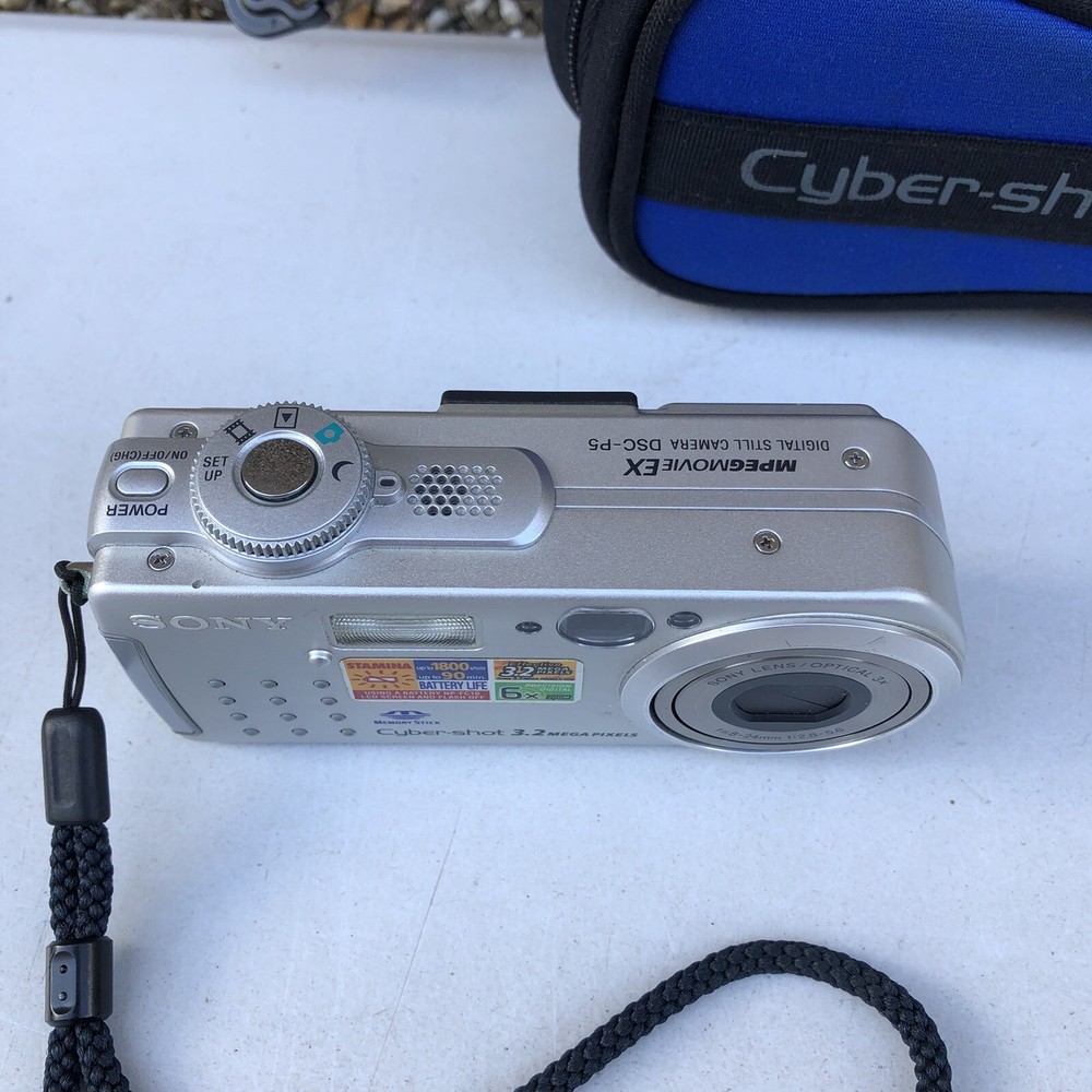 Sony Cyber-Shot 3.2 Mega Pixels DSC-P5 Digital Camera *No Charger*