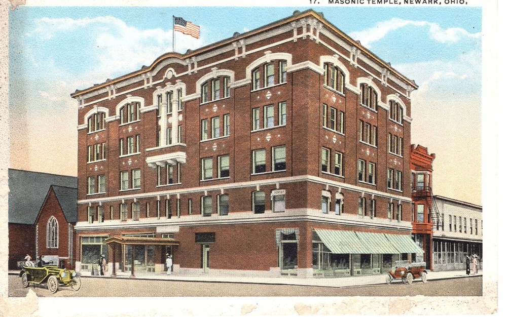 MASONIC TEMPLE, NEWARK, OH - PC5973