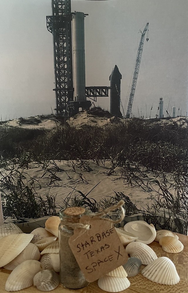 SpaceX Boca Chica Star Base Sand + A Free Gift.