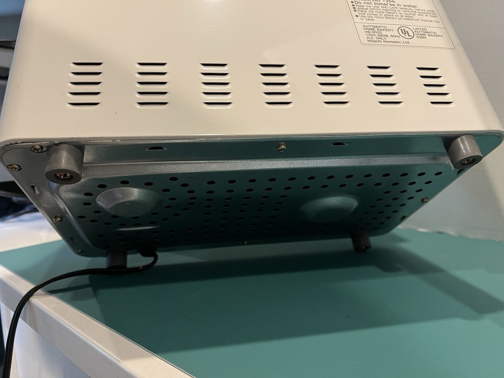 Hitachi Model No HB-B102 Automatic Home Bakery II Bread Maker Machine JAPAN