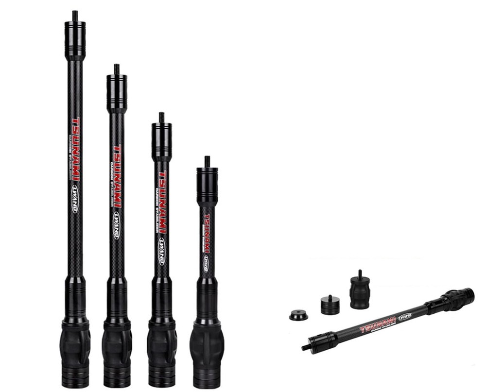 Compound Bow Archery Stabilizer 6 Inch Balance Bar for Vibration Reduction, C...