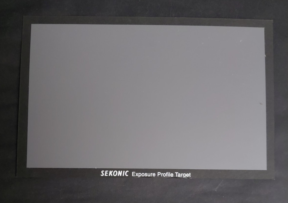 Sekonic Exposure Profile Target