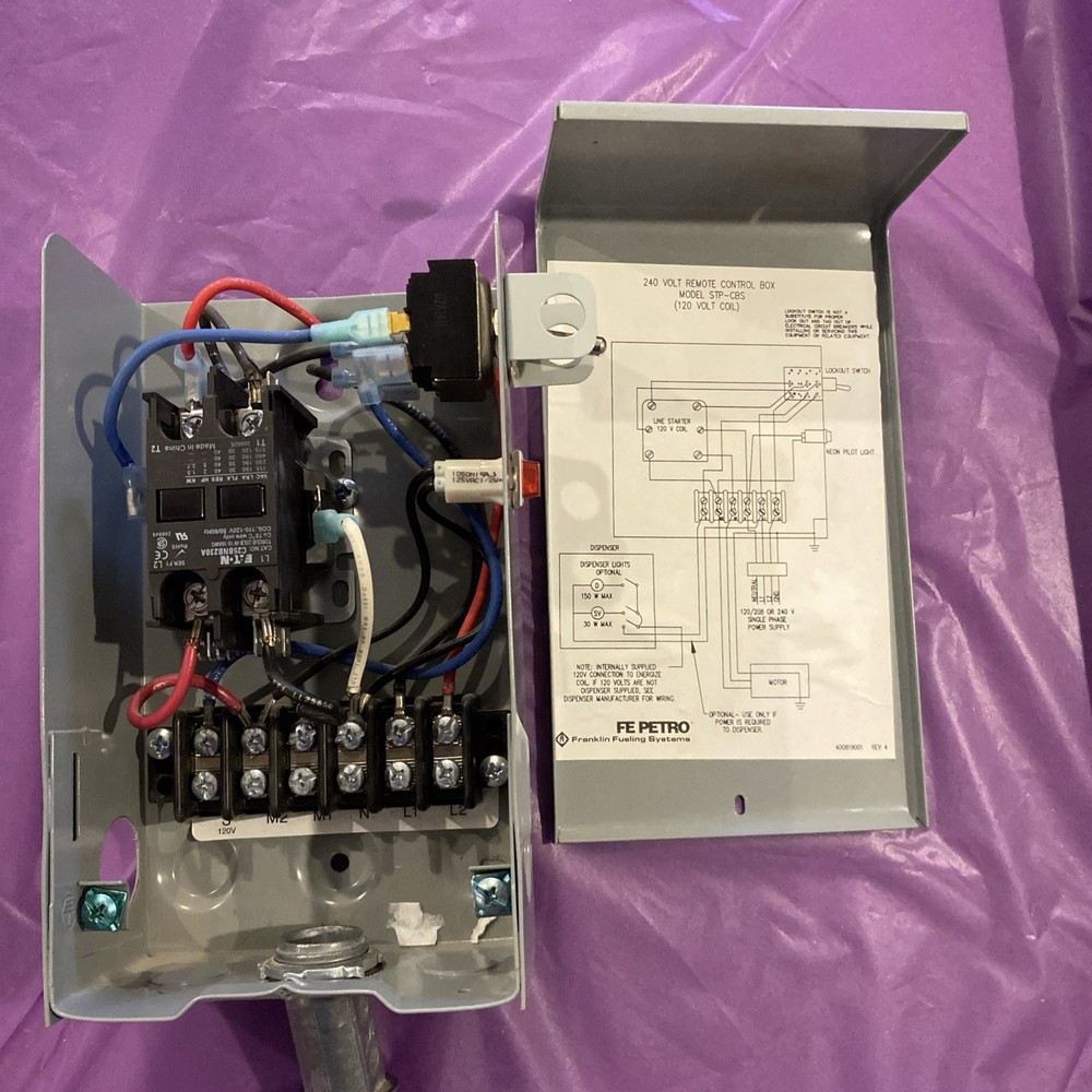 FE PETRO STP-CBS CONTROL BOX 400949005 -SINGLE PHASE