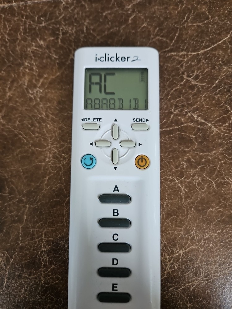 iCliker 2 Student Remote White