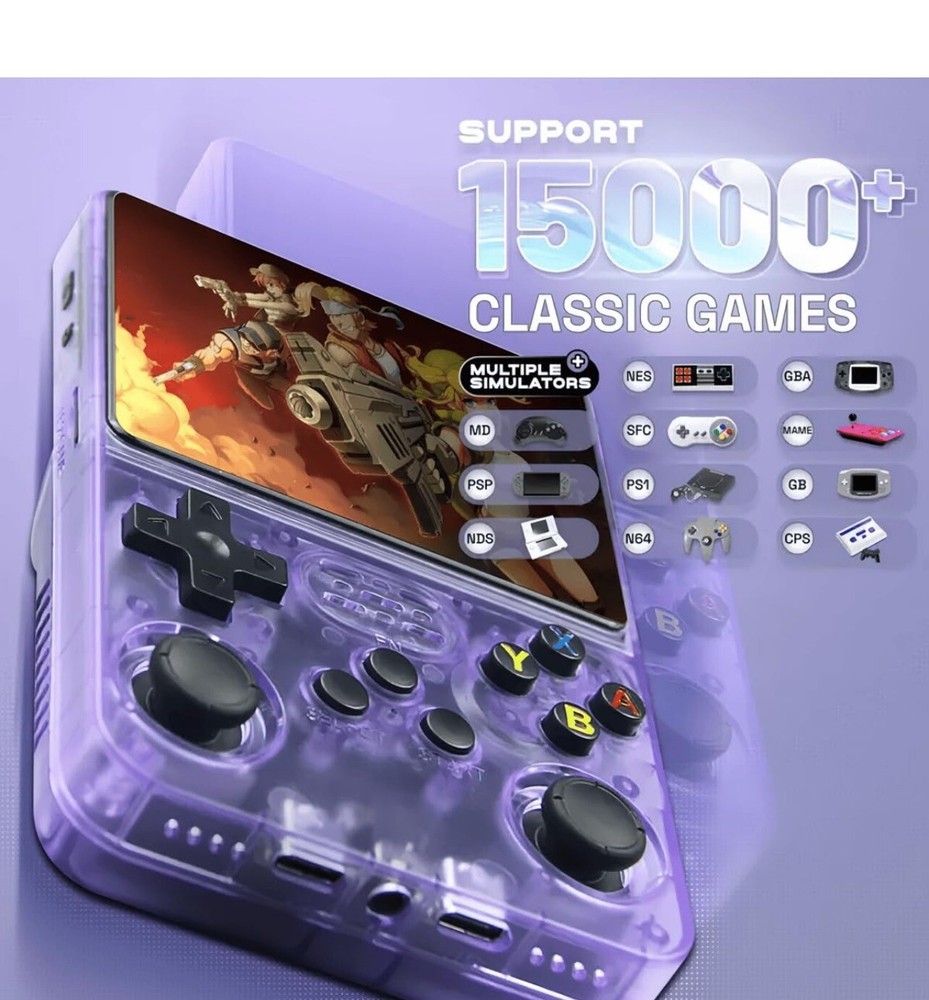 r36s retro handheld game console