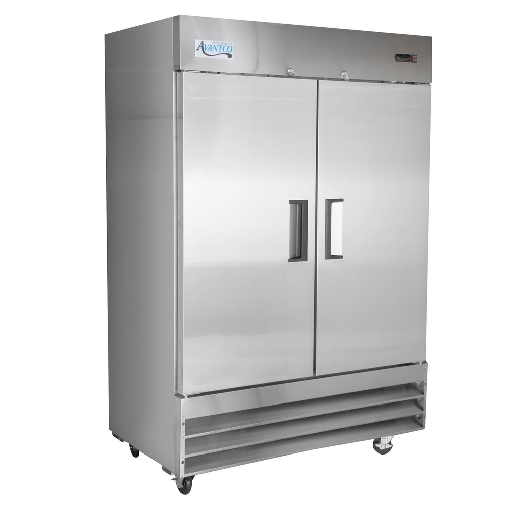 54" Solid Door Reach-In Refrigerator