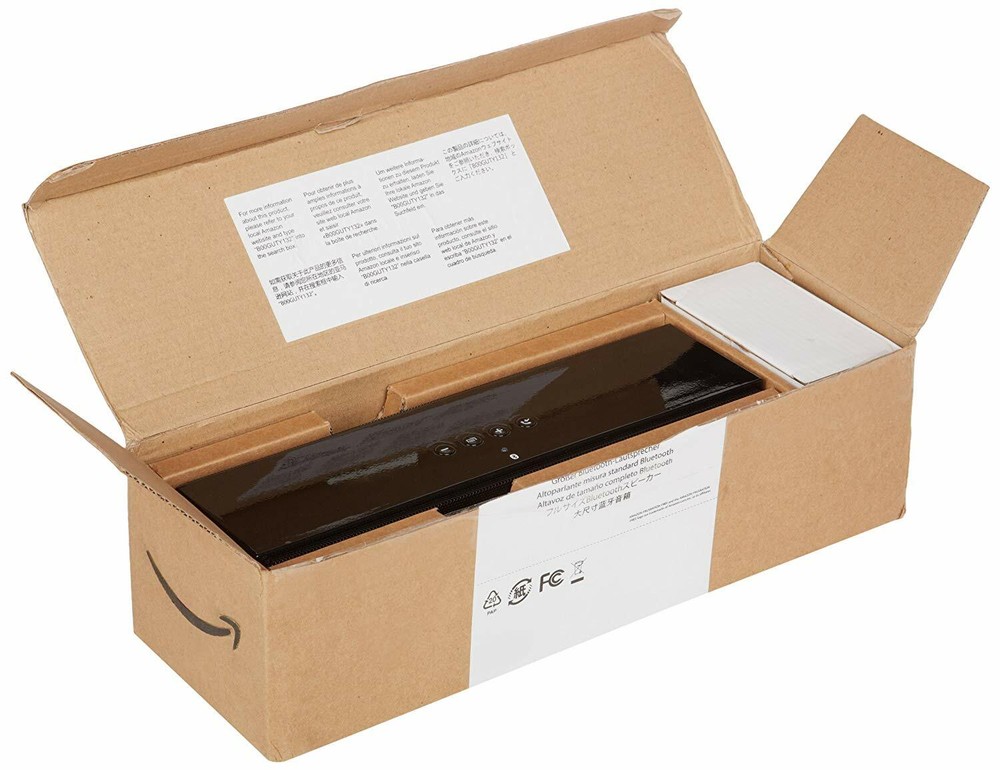 AmazonBasics Portable Rechargeable Bluetooth Wireless Loud Audio Speaker System