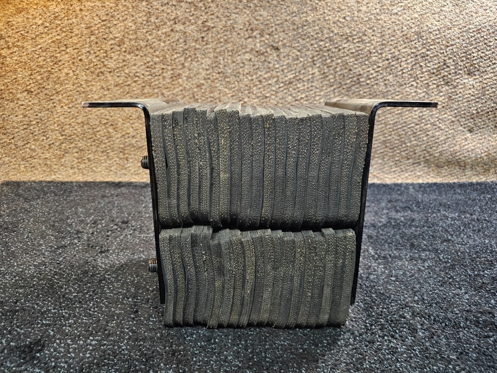 Extra-Thick Laminated Loading Dock Bumper 12" x 10" Recycled Rubber