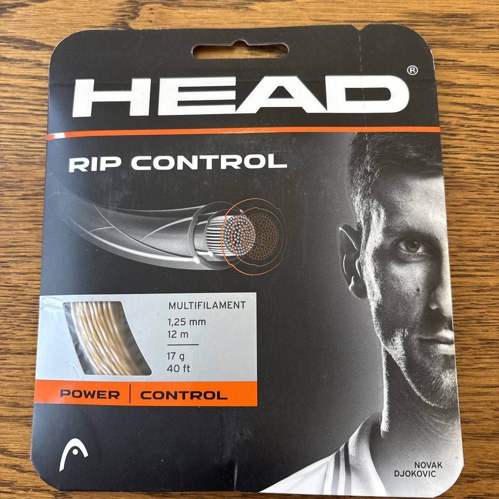 HEAD RIP Control 17 Tennis String Set - Natural