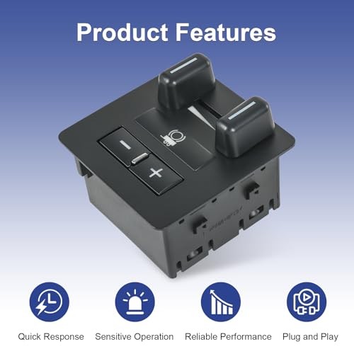 Trailer Brake Control Switch Compatible with 2007-2014 Chevy Tahoe Avalanche
