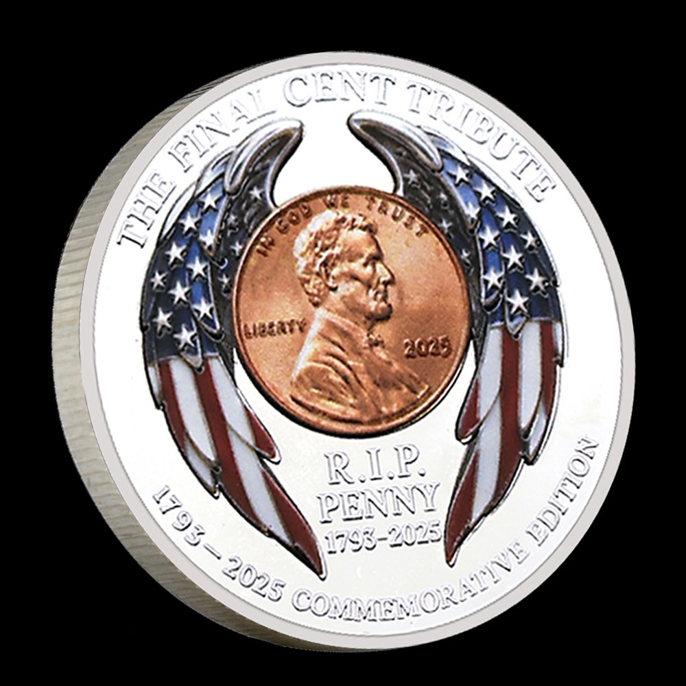 End of an Era Lincoln Penny Commemorative Coin Collectible Gift