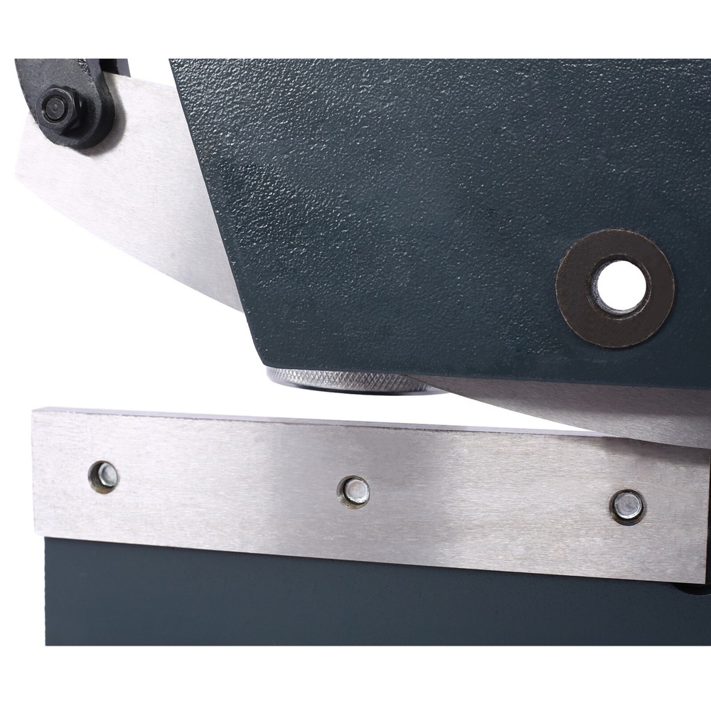 8'' Industrial Sheet Metal Plate Shear, Solid Construction, High Precision
