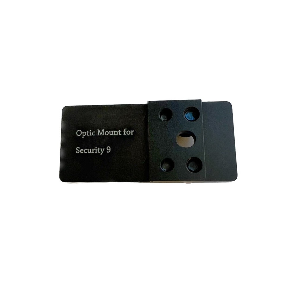 Optic Red Dot Mount Plate for Ruger Security 9 - Workwith Vortex venom, Viper