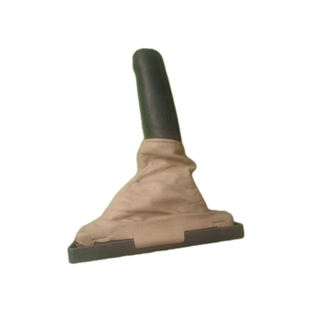 Fits 96-02 Range Rover P38 Leather EBrake Shifter Boot Lightstone Beige