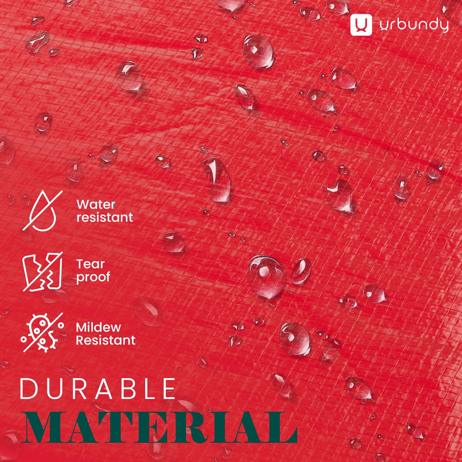 Heavy Duty Wreath Storage Bag 24 Inch 2-Pack Christmas Container Red Waterproof