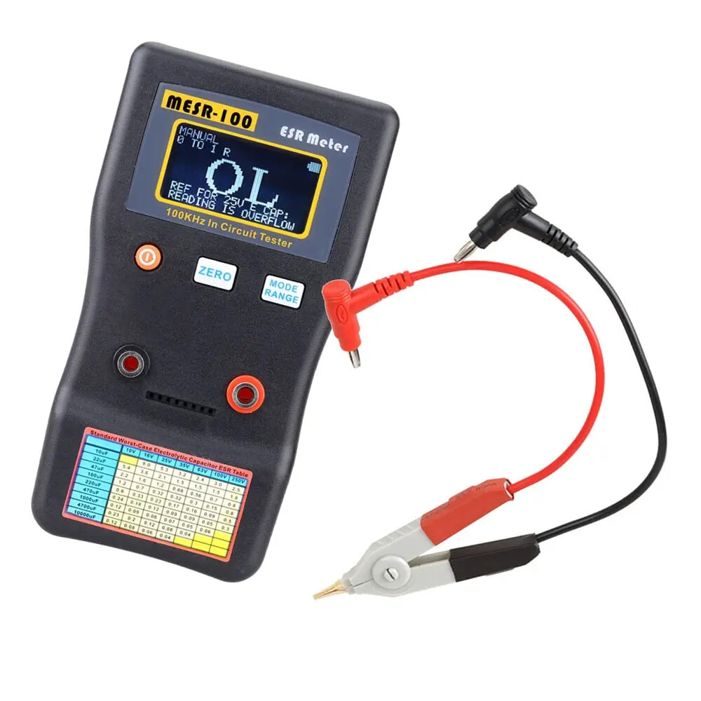 MESR-100 ESR/M6013 Multimeter Professional Capacitance & Ohm Measuring Tool