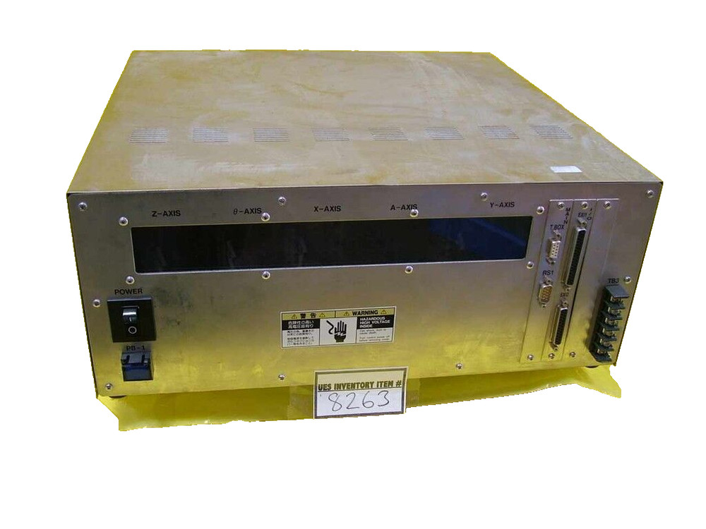 MECS UTX-5000-SYSTEM Wafer Transport Robot System Controller CS-7000 Working