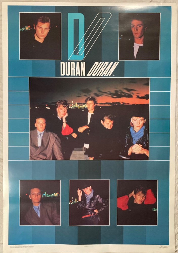 Duran Duran Huge 1984 Poster BiRite Chicago
