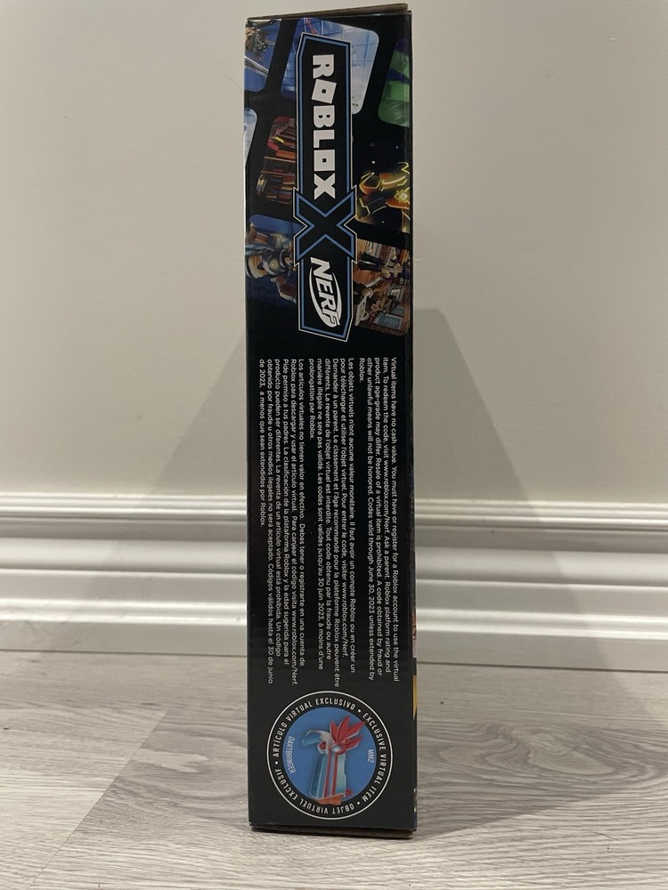 NERF Roblox MM2 Dartbringer Blaster Toy for Video Gamers - Includes Game Code