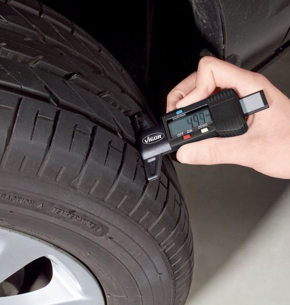 Vigor V1584 Gauge, Tread Depth