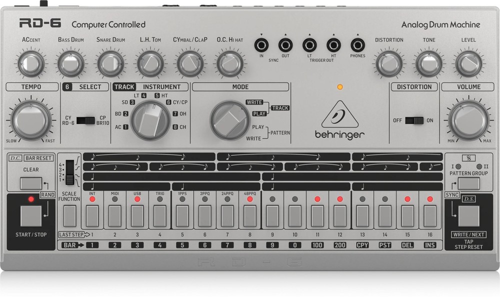 Behringer RD-6-SR Classic Analog Drum Machine