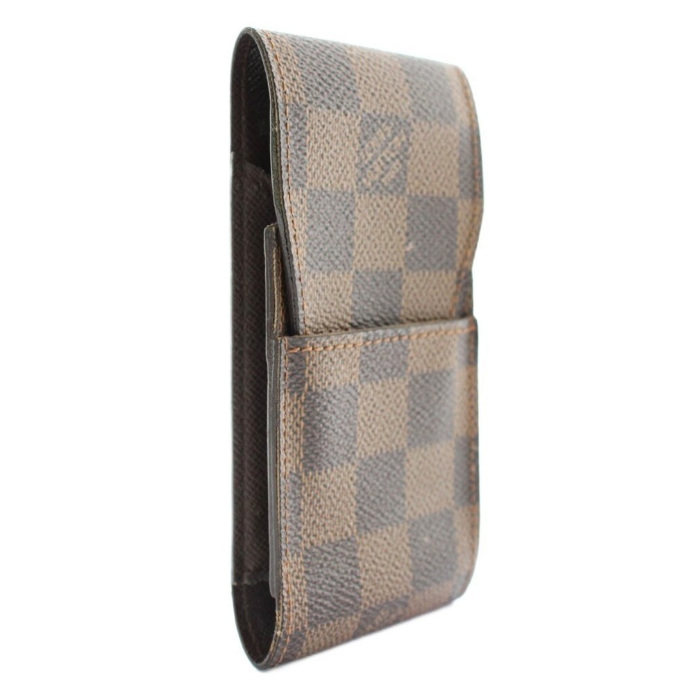 Louis Vuitton Damier Cigarette Case PVC Leather Used