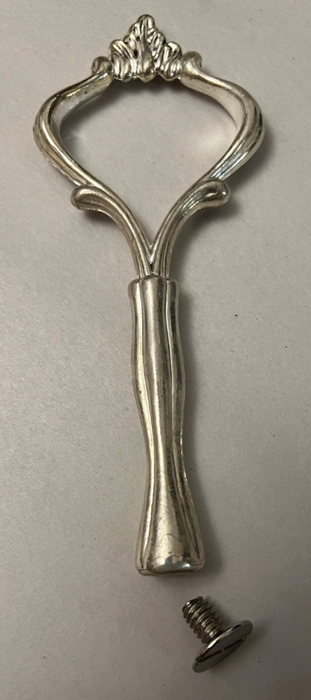 Old Hampshire Silversmiths Silverplated Scalloped Server New In Box-Open For Pic