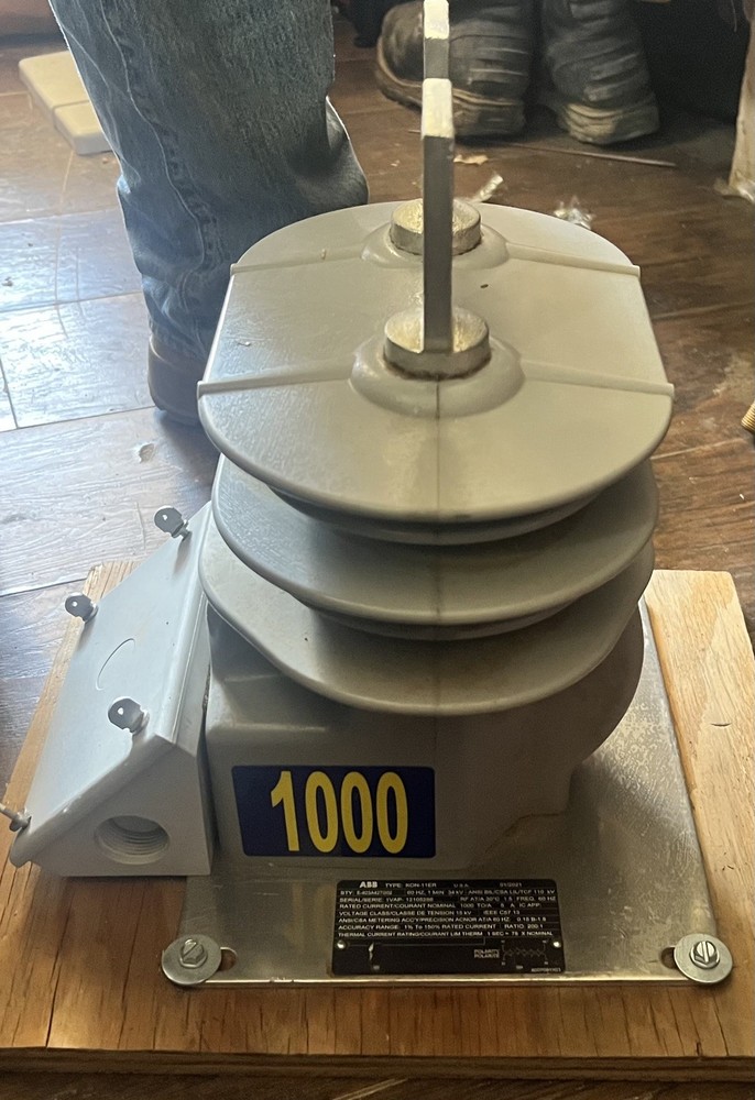 ABB TRANSFORMER TYPE KON-11ER