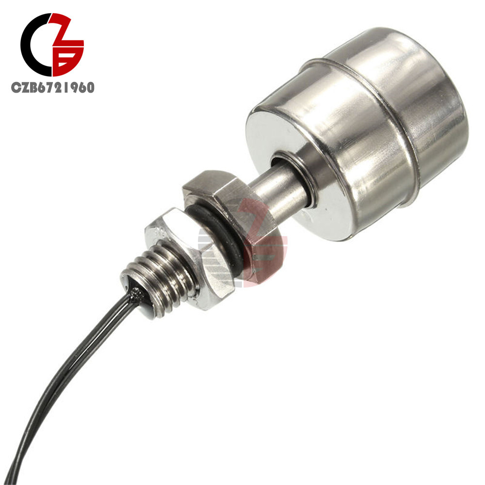 Float Switch Water Liquid Level Sensor Module Plastic/Stainless Steel for Tank