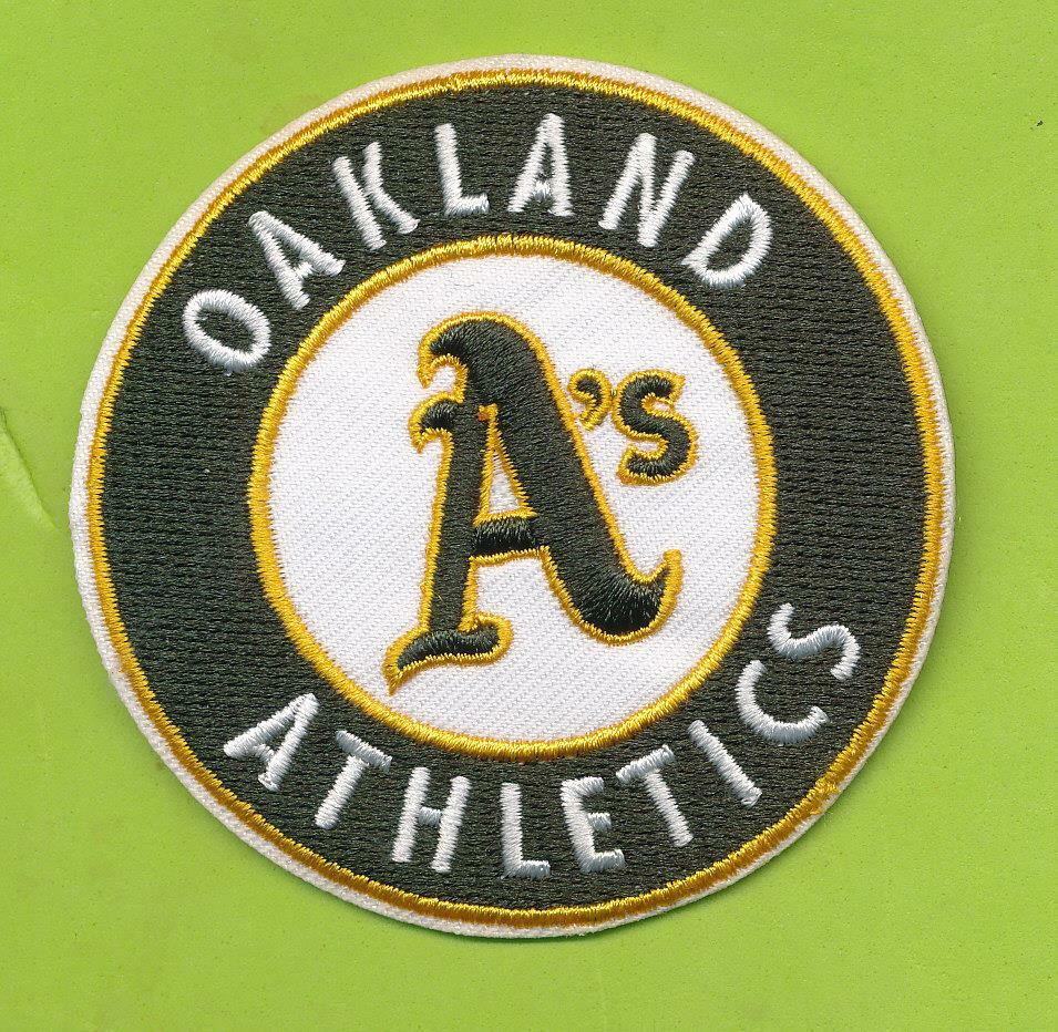 Embroidered Iron On Patch ~ Oakland Athletics