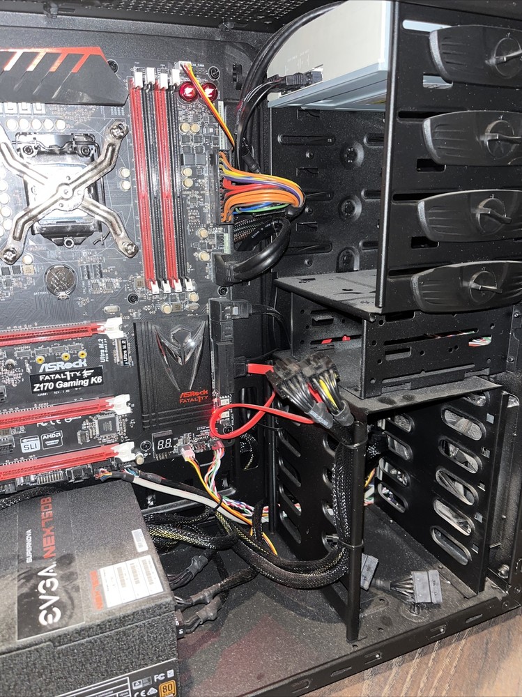 PowerSpec G41B Case PC Build - Not Complete Asrock Fatality Motherboard