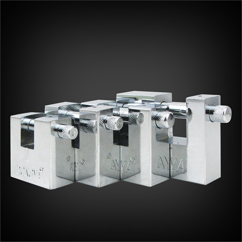 Rectangular Anti-theft Padlock Heavy Duty Padlock Security Garage Shackle Lock