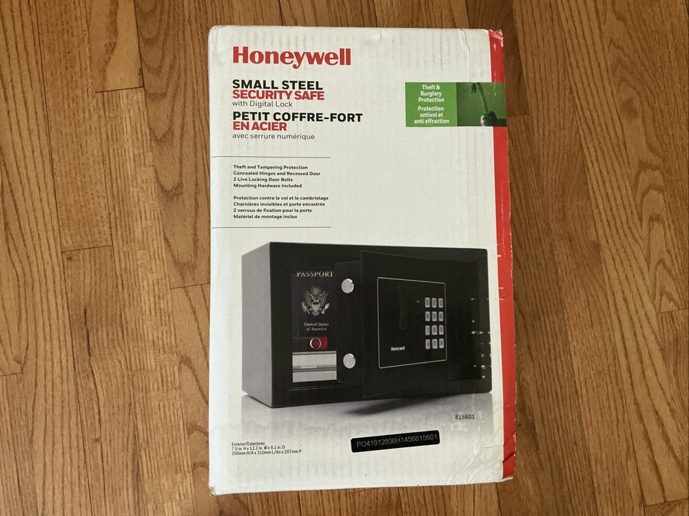 Honeywell 5330Dj Antitheft Alarm Security Safe Secure Storage w/ Digital Lock