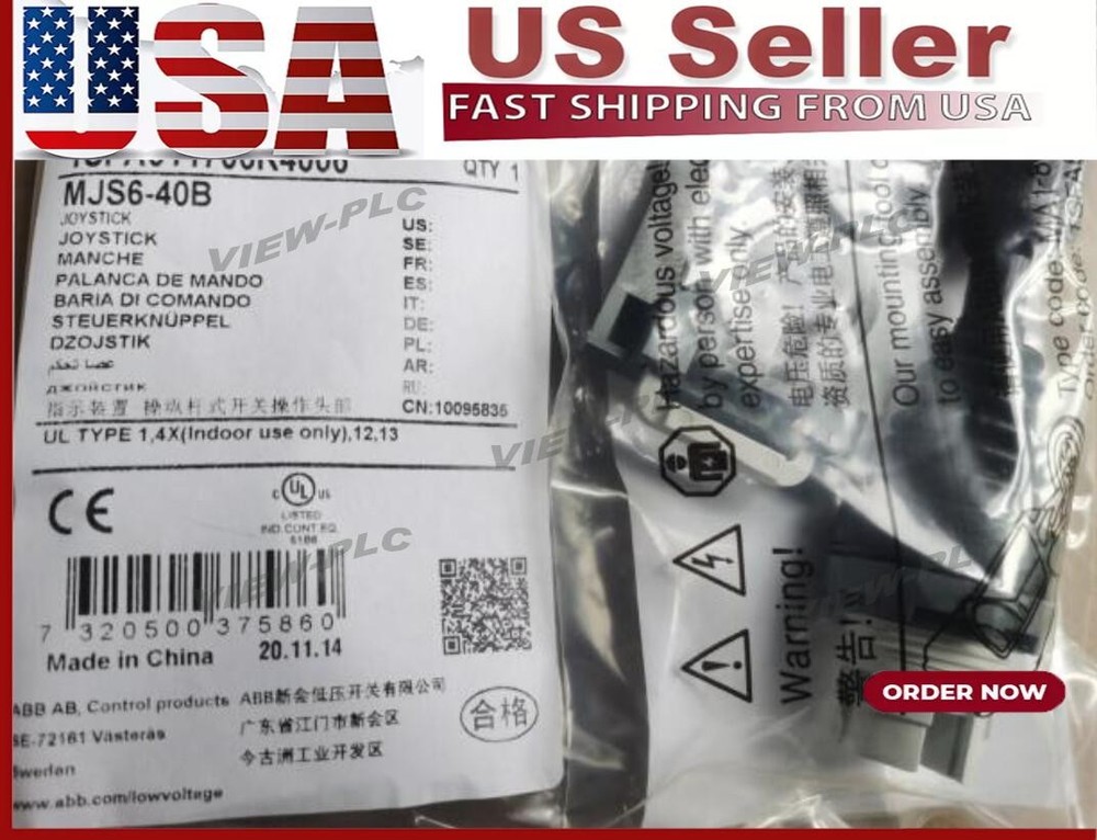 1pcs ABB Joystick Switch Handle MJS6-40B